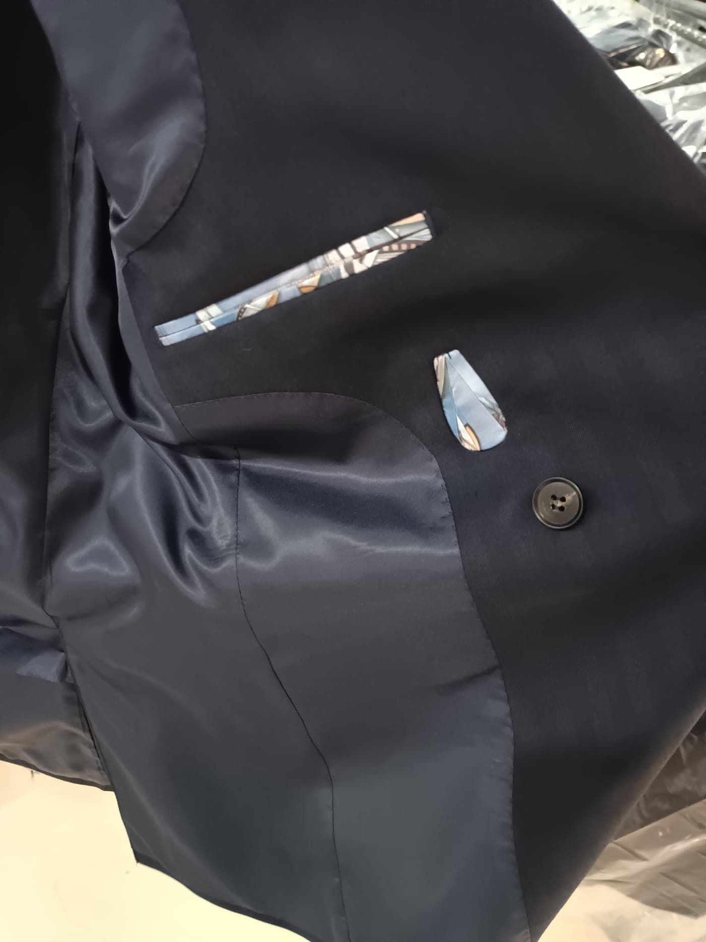 Real garment references feed the creative brief