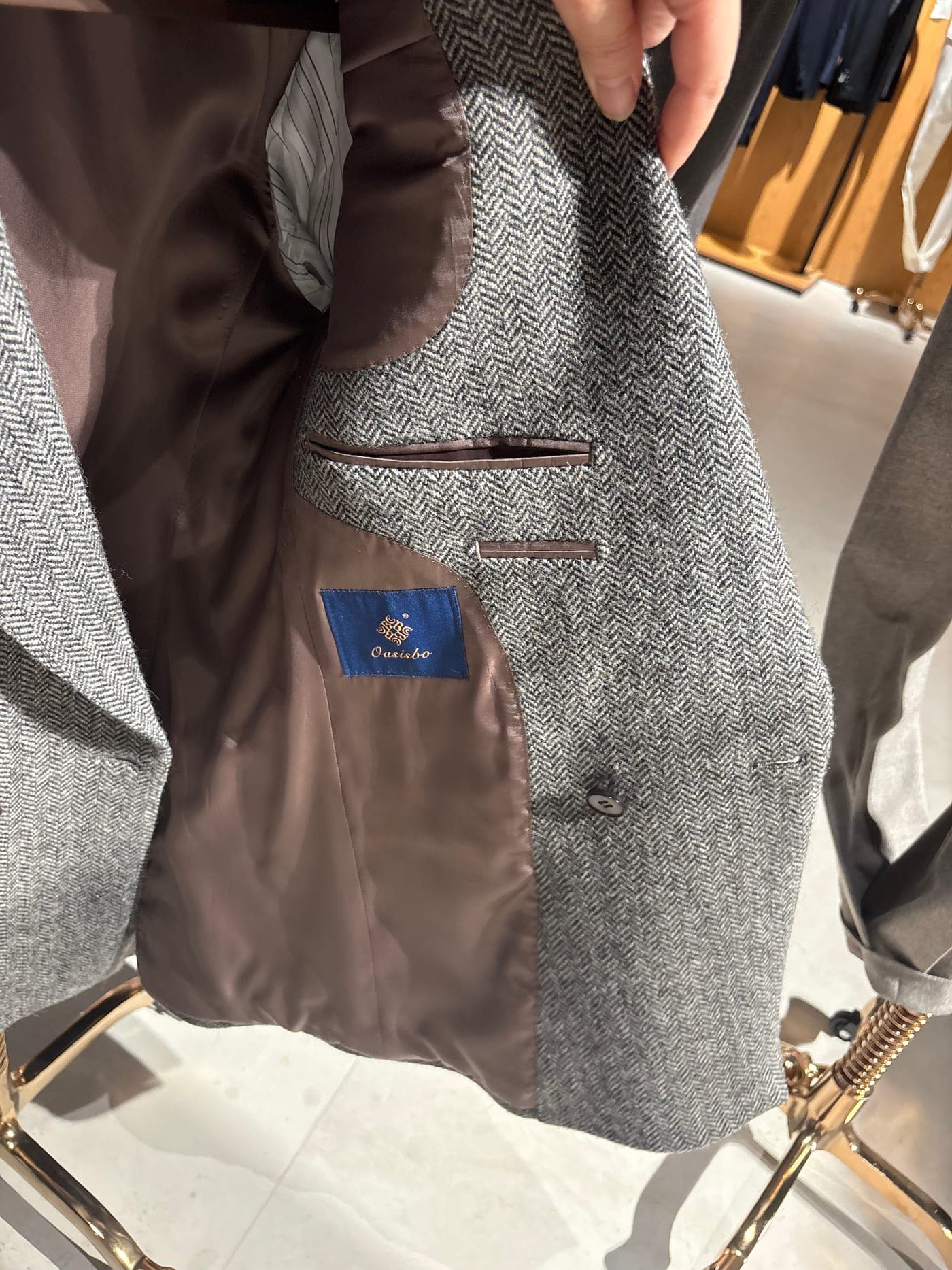 Inspected garments ready for shipment